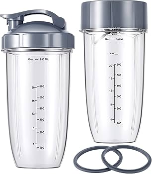 Amazon.com: 7 Pieces nutribullet Blender Cups & Blade