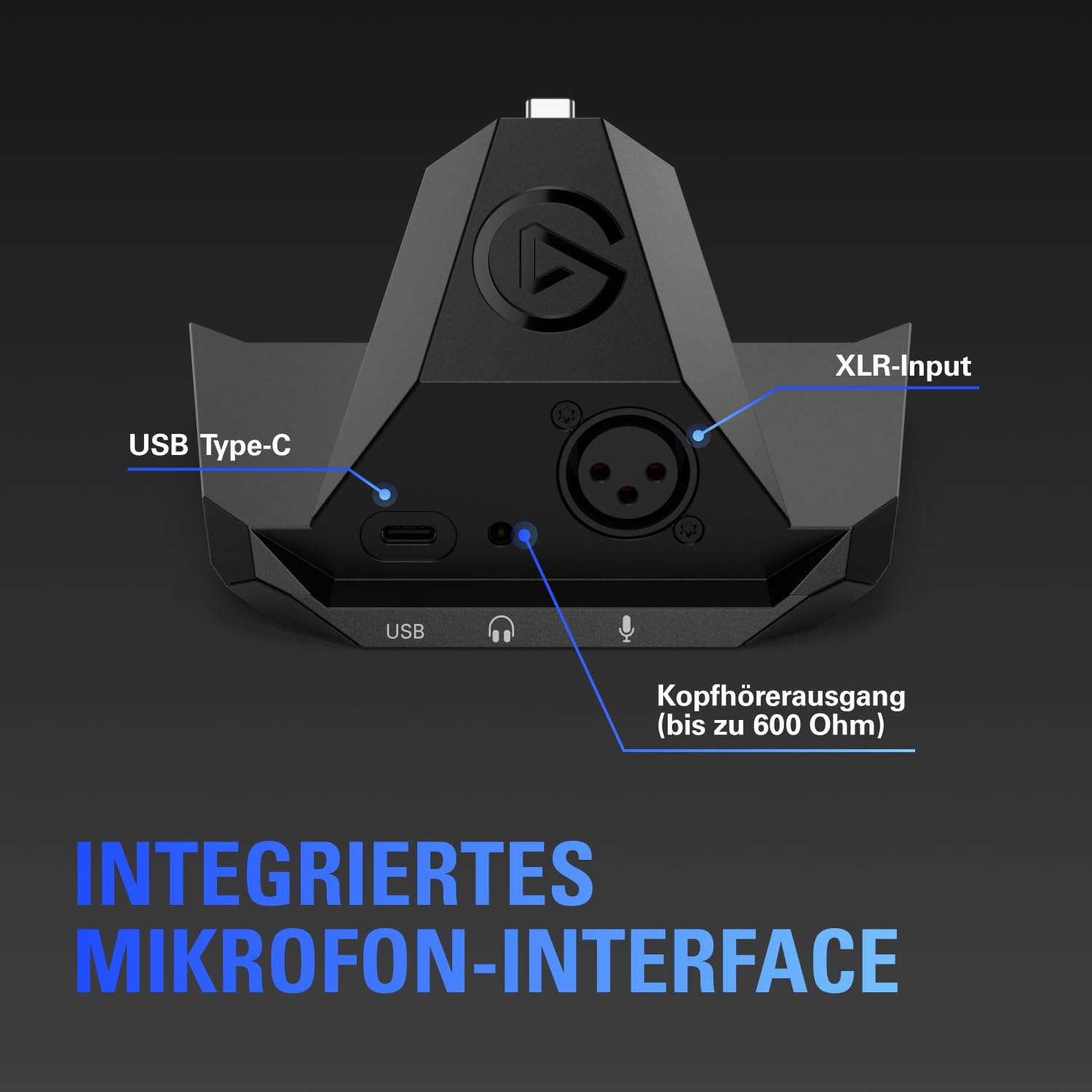 Elgato XLR Dock MK.2 Audio-Interface für Stream Deck +