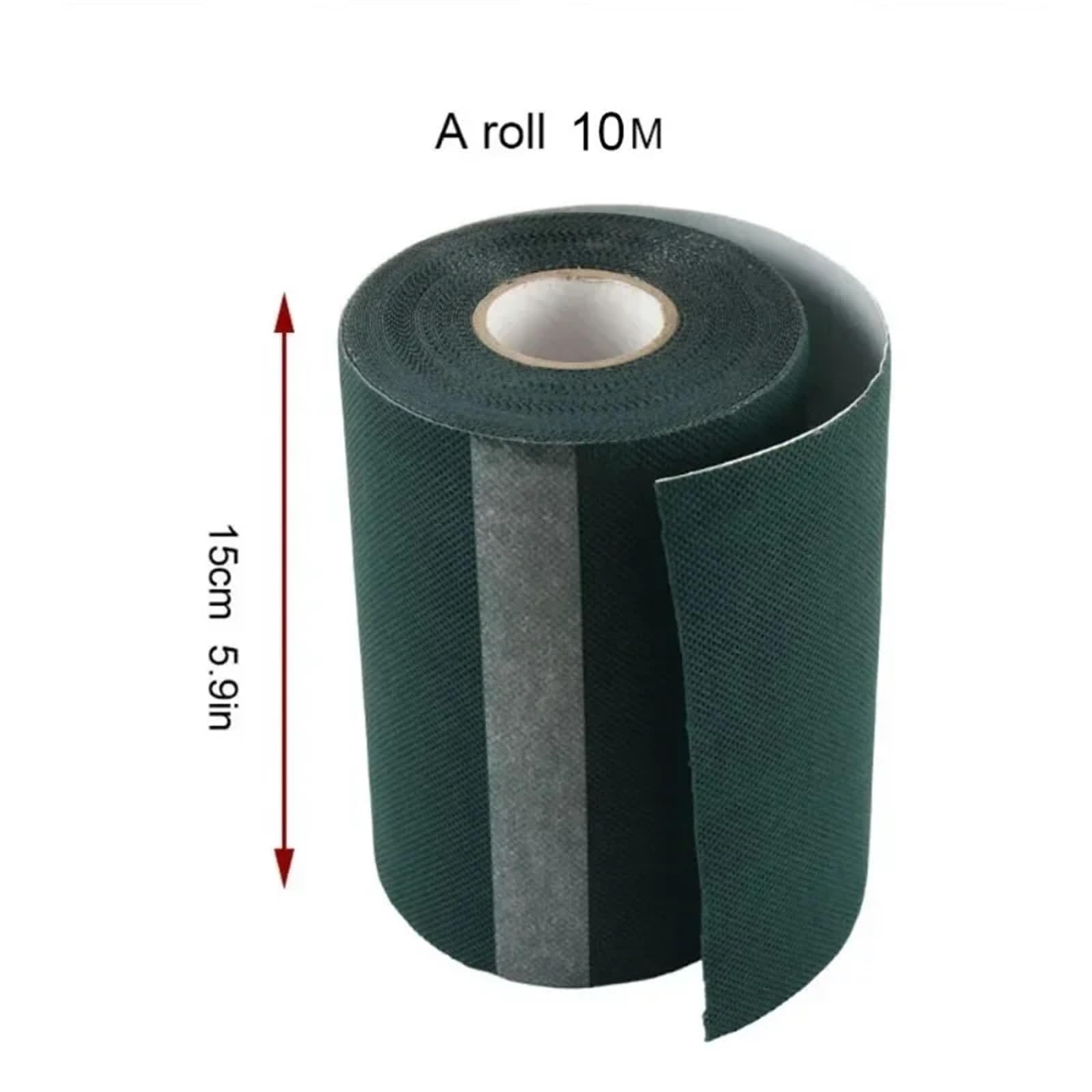 Nastro per giunti in erba sintetica Nastro di giunzione for prato sintetico artificiale for, nastro verde for da giardino senza colla(15cmx10m)
