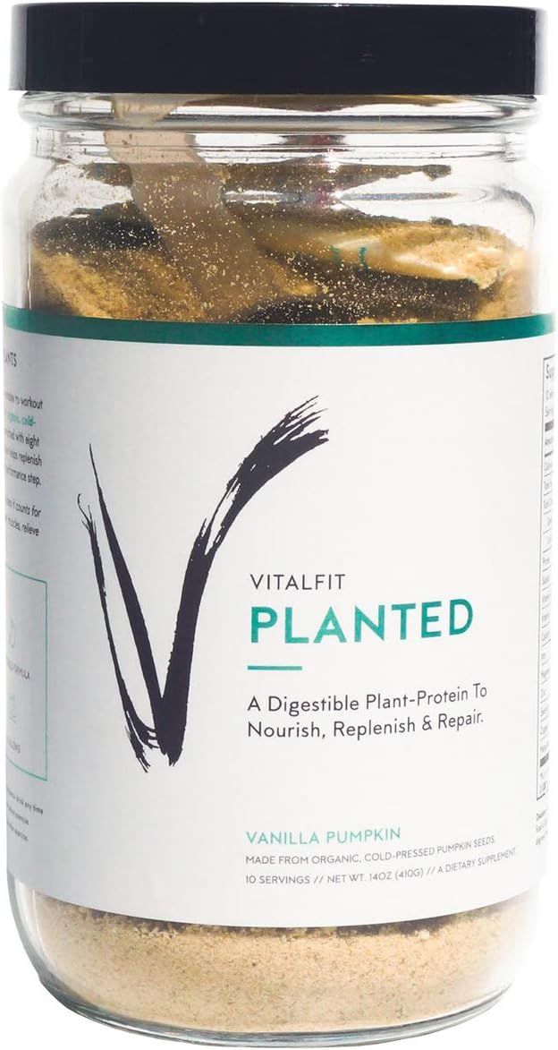 VitalFit Planted - Plant-Based Protein from 100% Organic Cold-Pressed Pumpkin Seeds