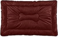 Vista 19 de Dog Bed Mat Soft Comfortable Anti-Slip Bottom Pet Mat Washable Cat Kennel Crate Pad for Small Medium Large Pets 18x24in Hot Pink Beige