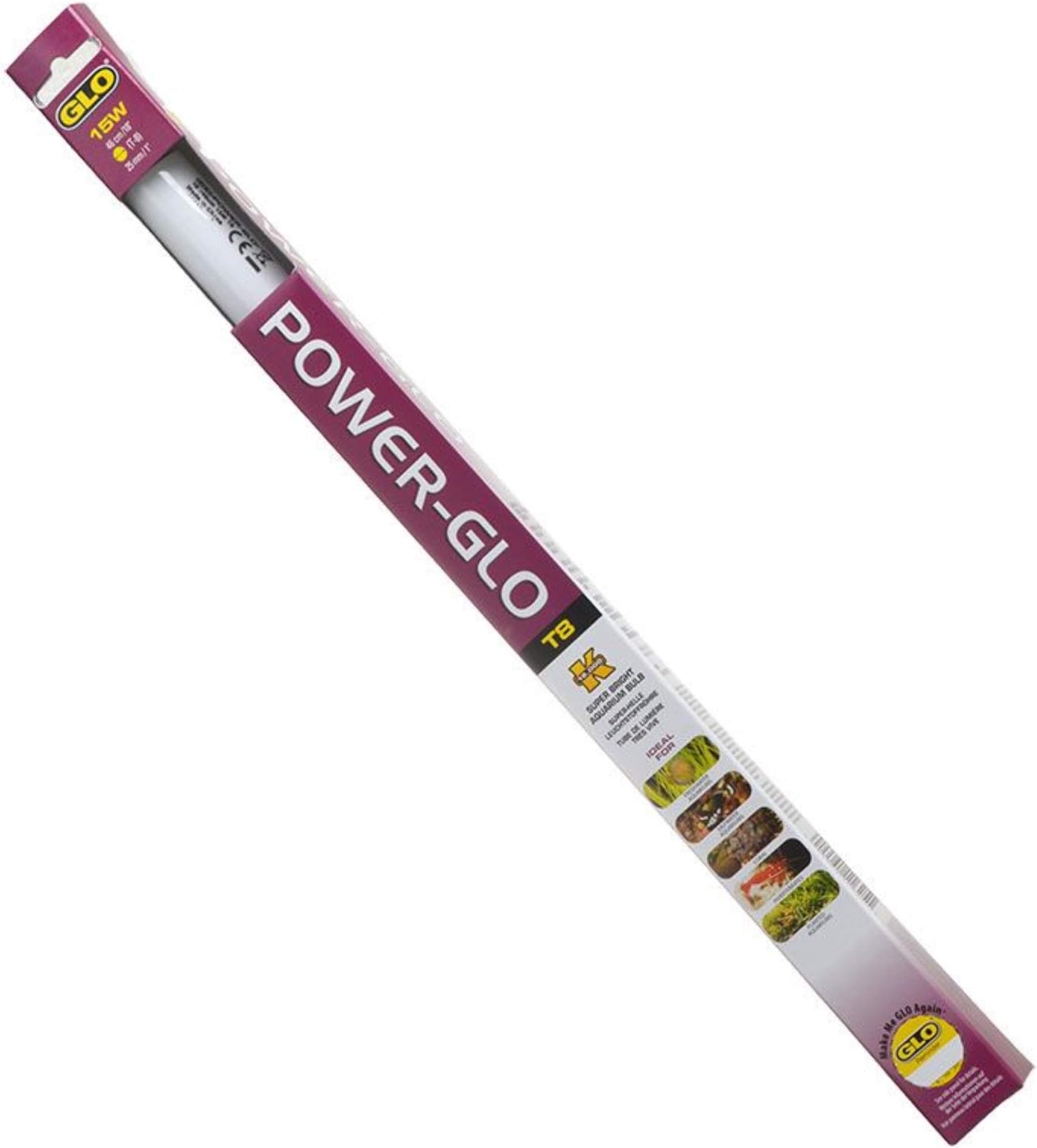 20 Watt Power Glo Fluorescent Bulb, 24 in