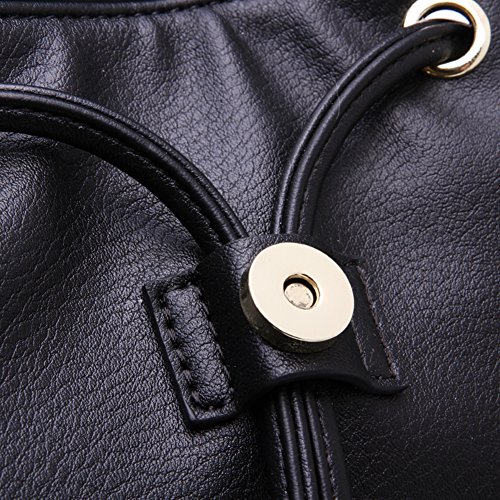 Sac à dos gonflable noir avec couverture de printemps intégrée