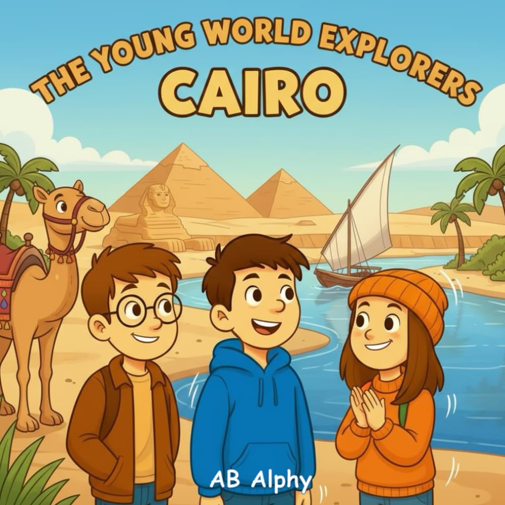 The Young World Explorers : Cairo: A Fun Adventure for Kids Discovering Egypt’s Pyramids, Culture, and History: 8