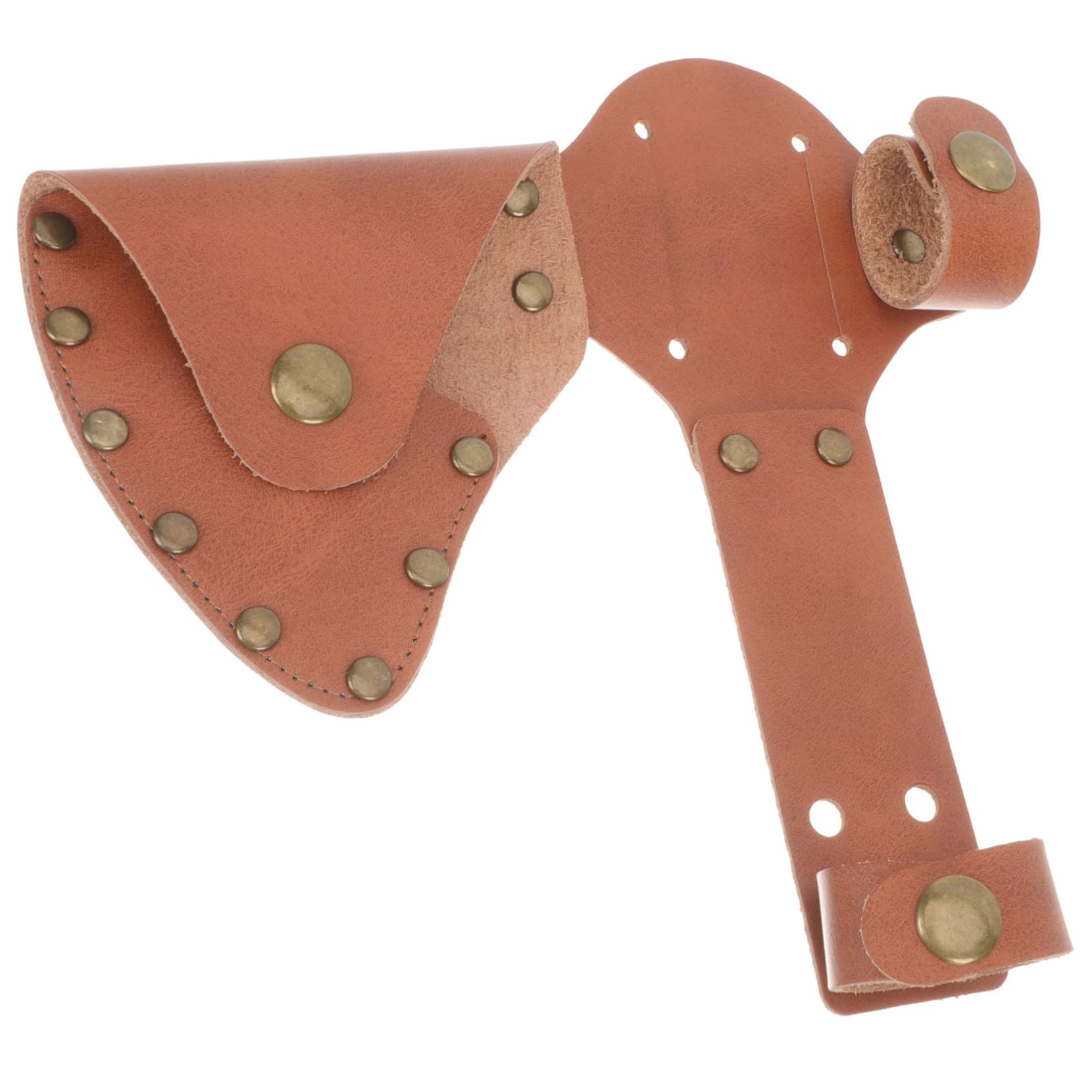 CIMAXIC Leather Case for Hatchet Protective Cover Axe Tool Supply Outdoor Camping Accessory