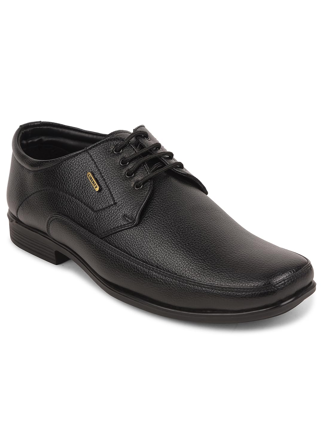 liberty Fortune UVL 134 Formal Lacing Derby Shoes for Men with PU Sole | Comfortable Upper and Lightweight | Cushioned Footbed | Durable and Trendy Design | Quick Wear Elastic Laces-picture-14