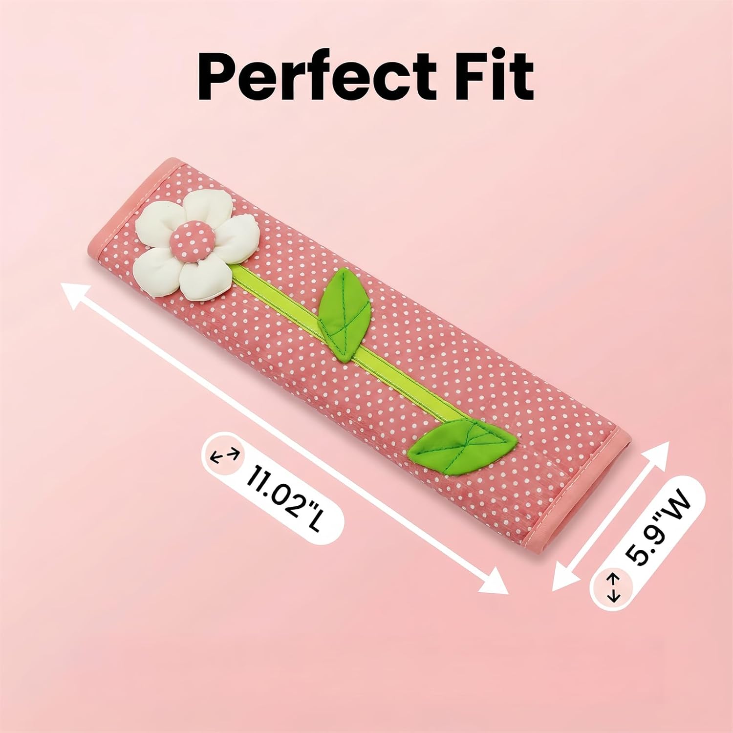 Refrigerator Door Handle Covers Washable Keep Appliance Clean for Fridge Microwave Stove Oven Catch All Stains Dust Dirty Fingerprint, Removable Refrigerator Handle Covers Set of 2 (Pink Flowers)