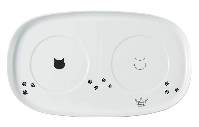 Foto 5 de 8 de NECO ICHI Cats First Necoichi - Cuenco Elevado para Comida para Gatos, sin estrés, prevención de reflujo…