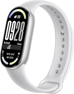 Xiaomi Smart Band 10 (Fitness Tracker), 1.72" AMOLED display, multimateriale, autonomia 21 gg, ricarica rapida, 150+ sport, monitoraggio benessere e sonno, HyperOS 2.0, resistente 5ATM, Compass