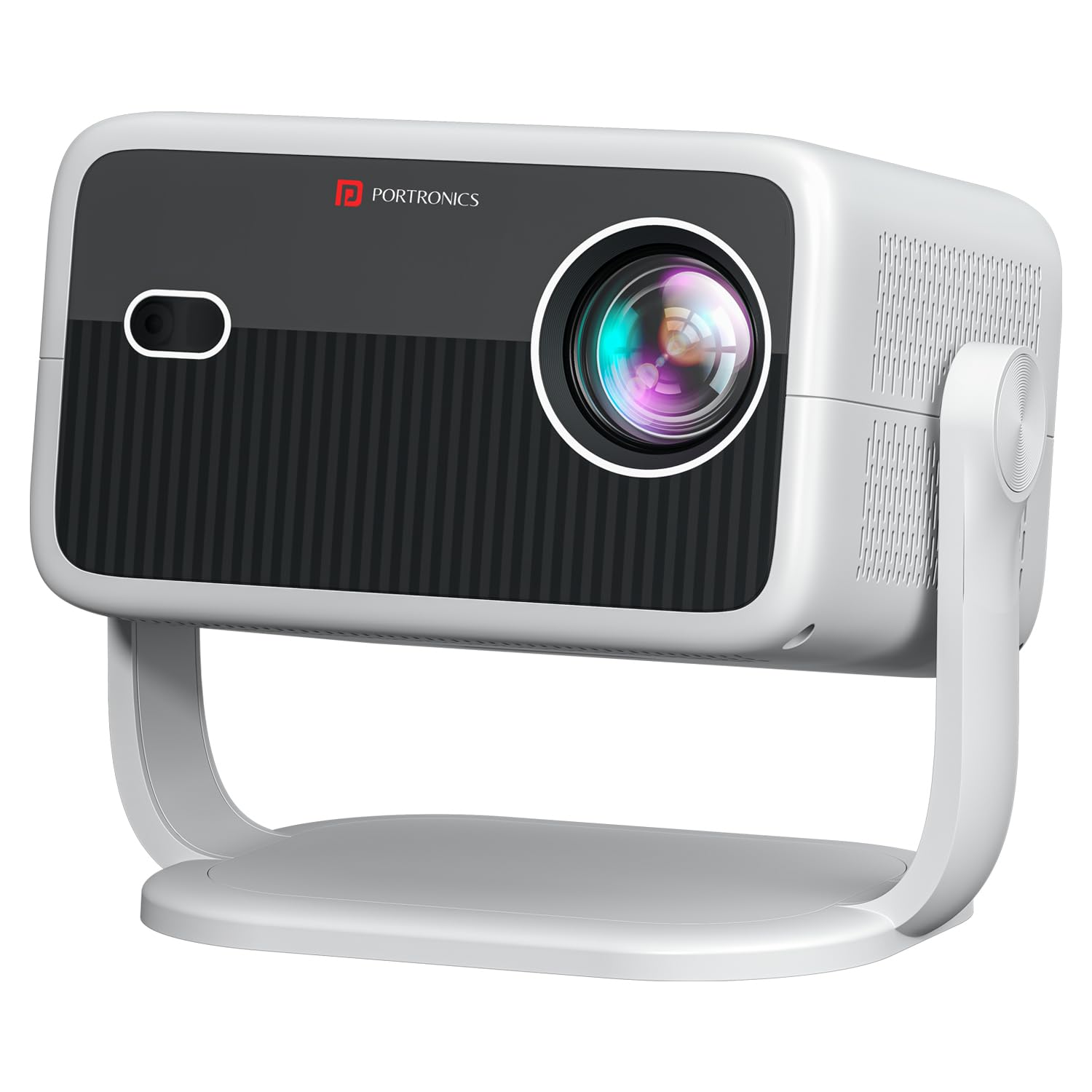 Portronics Beem 560 Smart Android Projector, HD 1080P, Angle Adjustable Design, in-Built Apps, Auto Keystone,Screen Mirroring,5300 Lumens,3W Speaker,HDMI in,USB in,WiFi,BT (Netflix Certifed)-picture-12