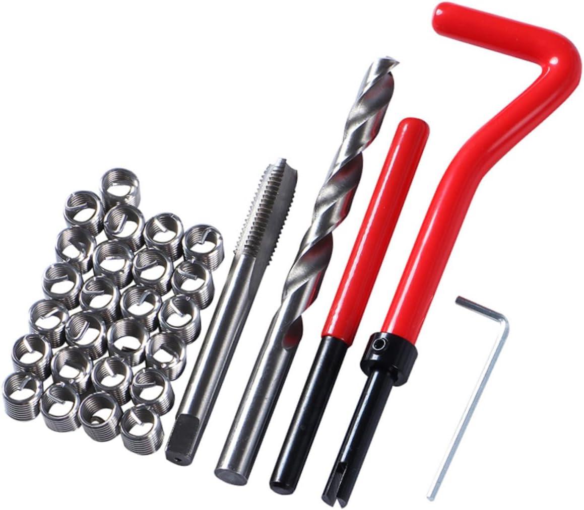 30pcs Complete Thread Repair Kit Alloy Tool Car Maintenance Accessories