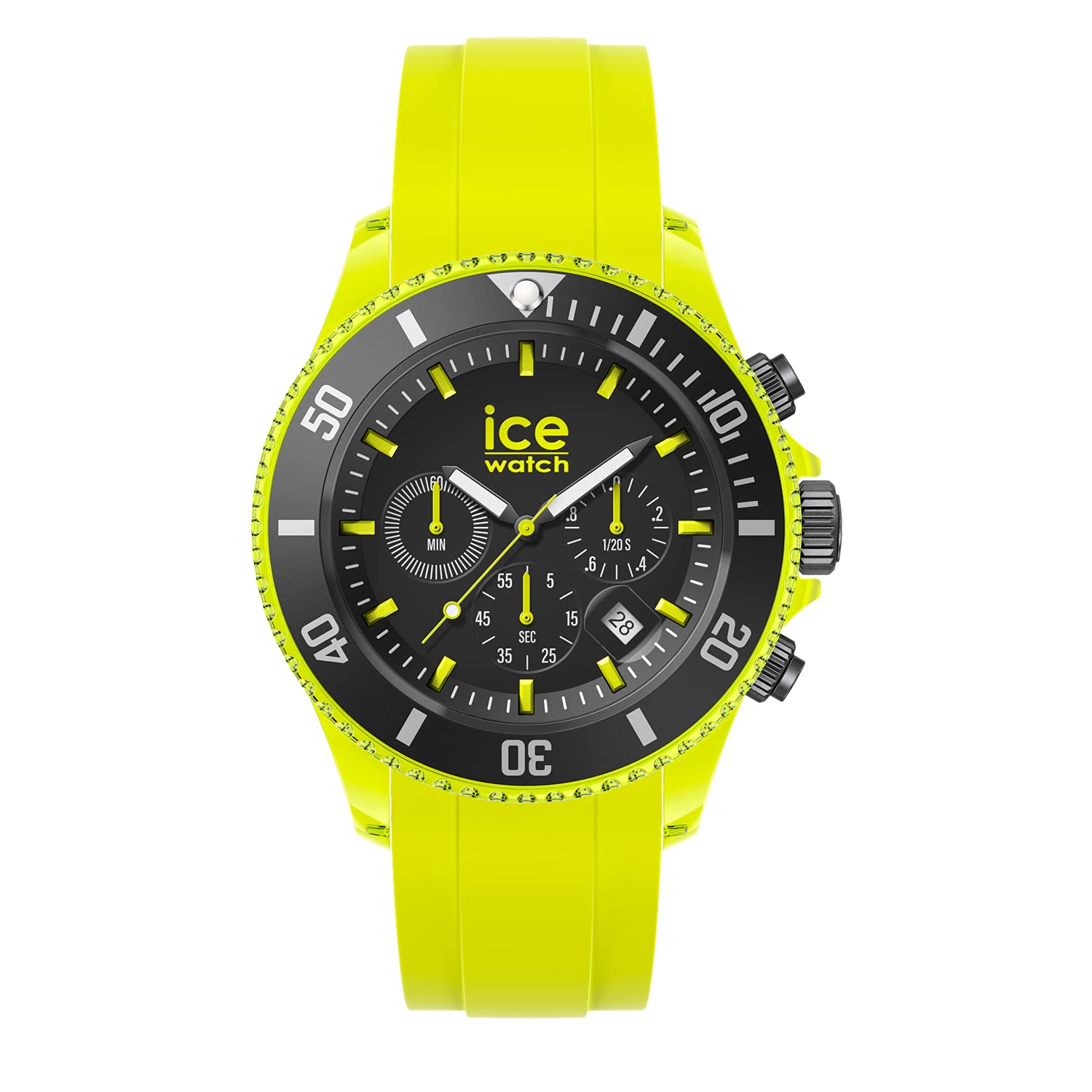 Ice WatchICE chrono - Men's chrono wristwatch with silicon strap (Extra-Large - 48mm)