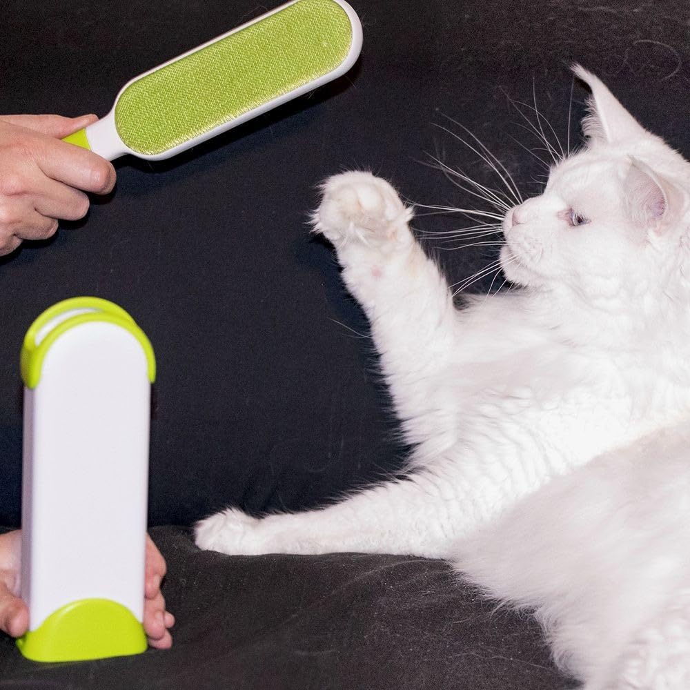 Kit Spazzola MagicFur Per Pelì Di Animali | Per Divano, Auto E Vestiti | Con Base Autopulente - Foto 11