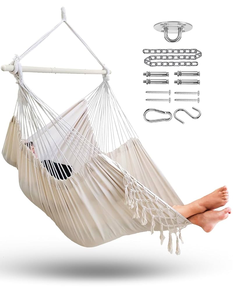 Amazon.co.jp: MIZTLI ハンモックチェア ハンギングチェア