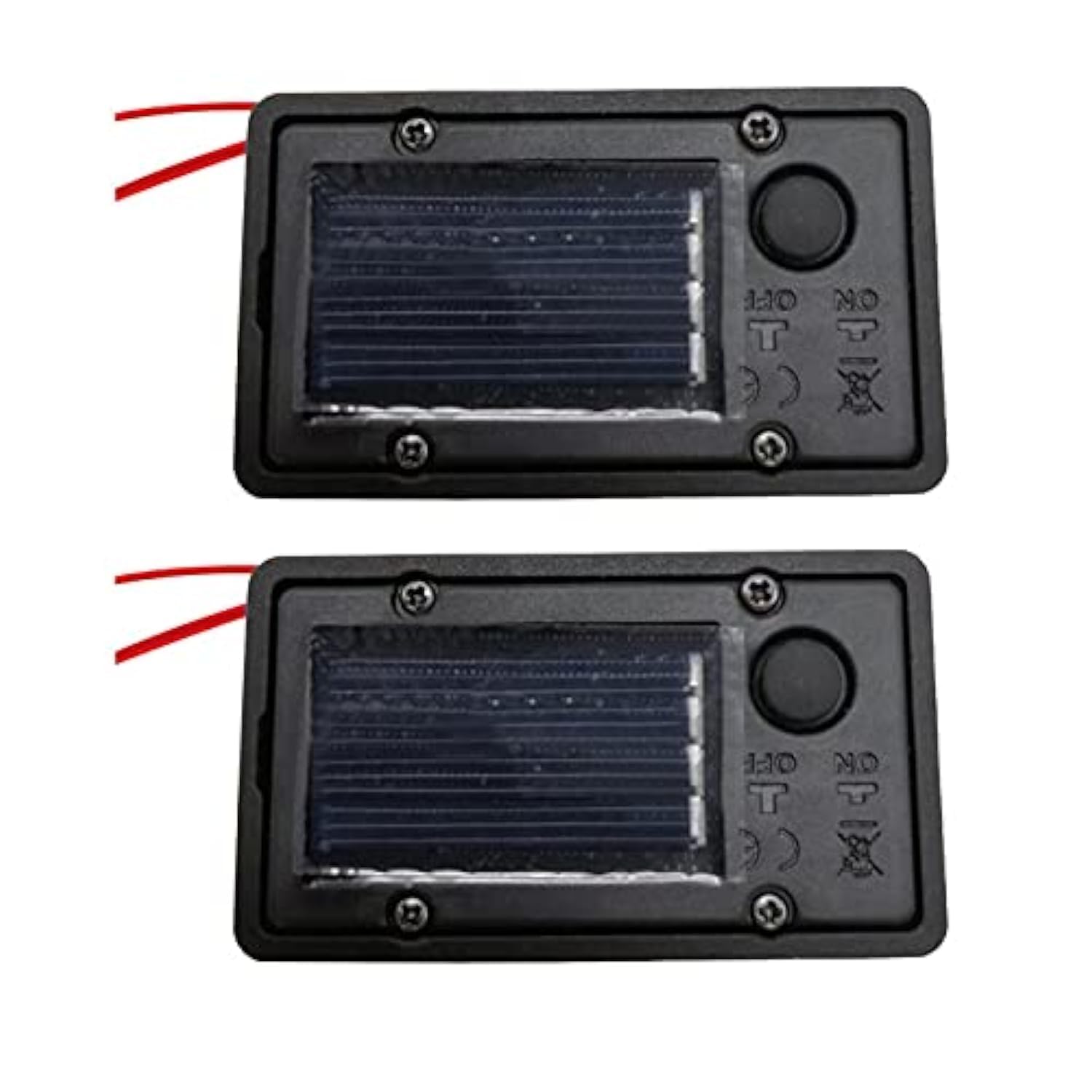 CALIDAKA Farol solar de repuesto con panel solar LED, tapa de farol, accesorios de batería, para colgar al aire libre, lámpara de mesa, decoración de patio