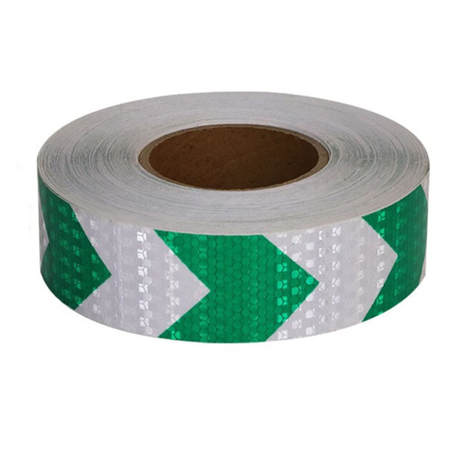 Reflektierendes Band Reflektierendes Klebeband, 2 Zoll x 164 Fuß, gut sichtbares Sicherheitsband for den Außenbereich, robustes Reflektorband for Treppen, Gefahrenhinweise, Parkplätze, LKWs, Autoschil