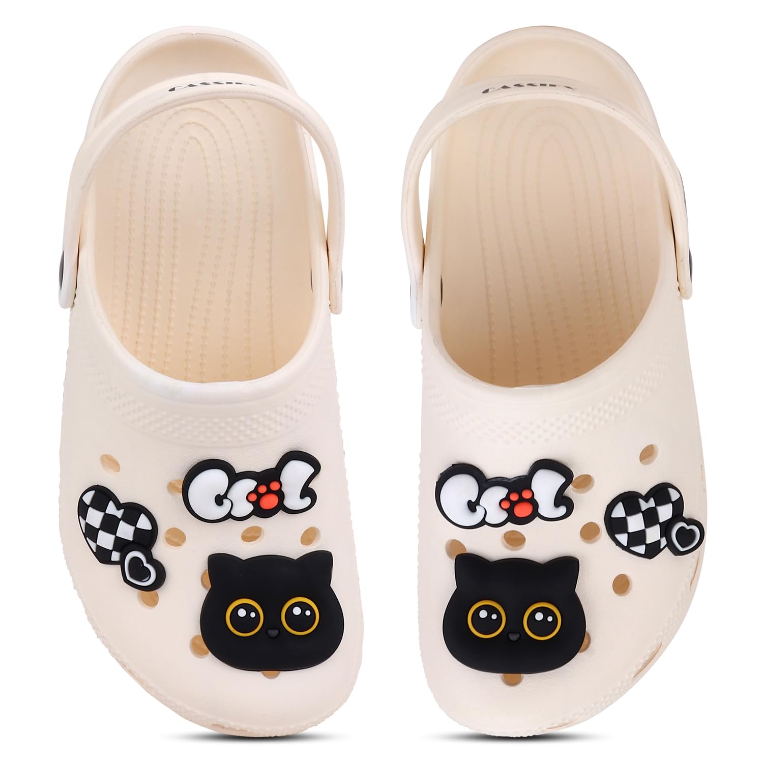 CASSIEY Clogs for Women and Girls| Comfortable Lightweight Clogs Slipper Sandal for Women- Cream (B0CP9XDZ9D) Amazon Price History, Amazon Price Tracker