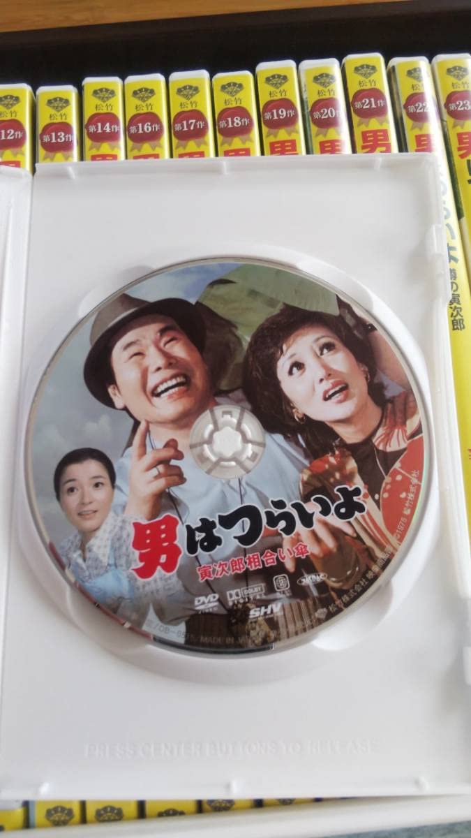 DVD BOX 男はつらいよ HDリマスター版 全49作品渥美清寅さん昭和