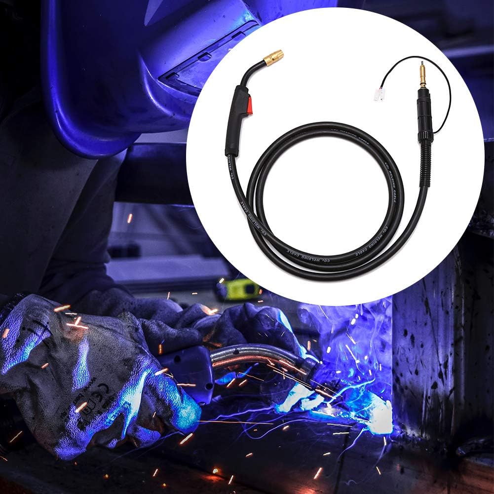 IHAYNER 15FT H100S2-10 (245924) 195957 MIG Welding Gun Torch Stinger Replacement for Hobart H-10 H10 Hobart Handler 130XL, 135, 140, 175, 187 and AutoArc XLT142 & XLT182 MIG Gun and Cable