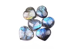 Alluring Labradorite Heart Crystal: Enhance Your Energy and Inner Harmony