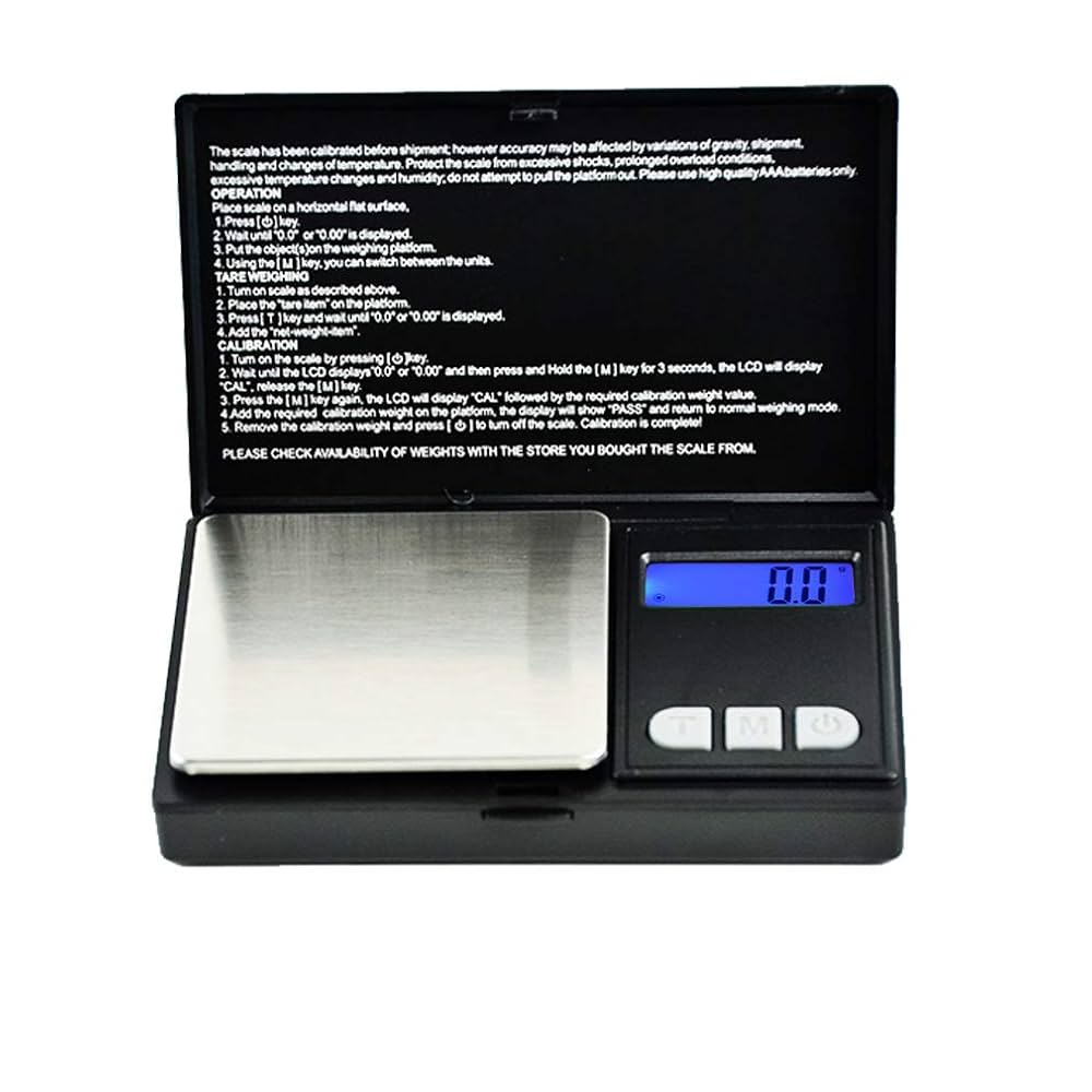 AWS MAX-700 Digital Scale 700g x 0.1g (Black) : Amazon.ca