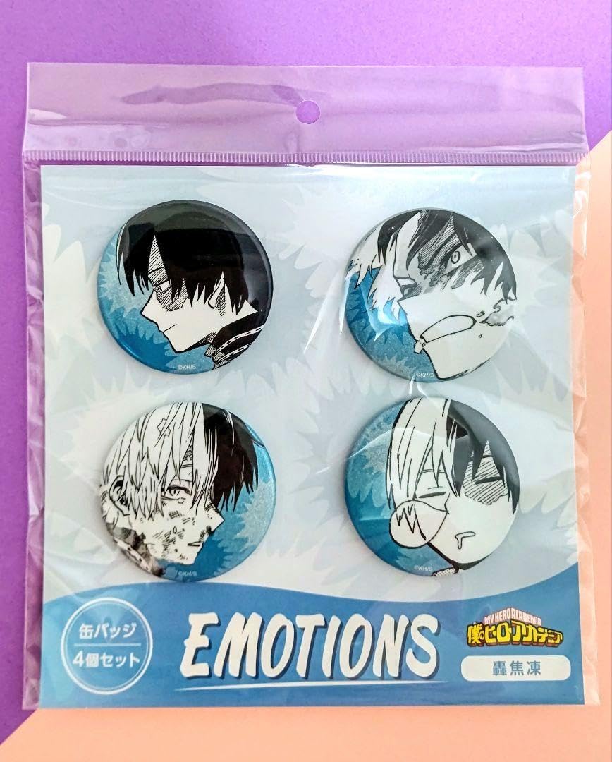Amazon.co.jp: ヒロアカ EMOTIONS 轟 焦凍 ショート 缶バッジ : おもちゃ