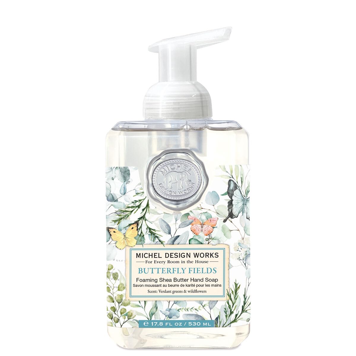 Michel Design Works Foaming Hand Soap, Butterfly Fields