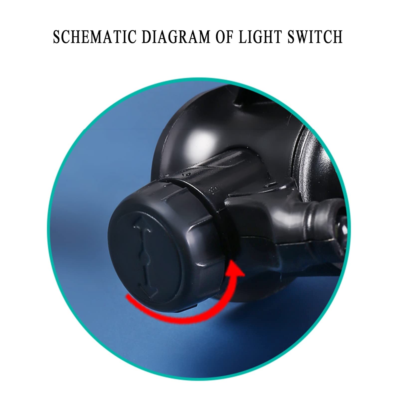 Lupa de Montaje en la Cabeza con luz LED, Lupa con 4 Lentes Desmontables, Lupa para reparación de Relojes, Lectura para Personas Mayores Double The Comfort