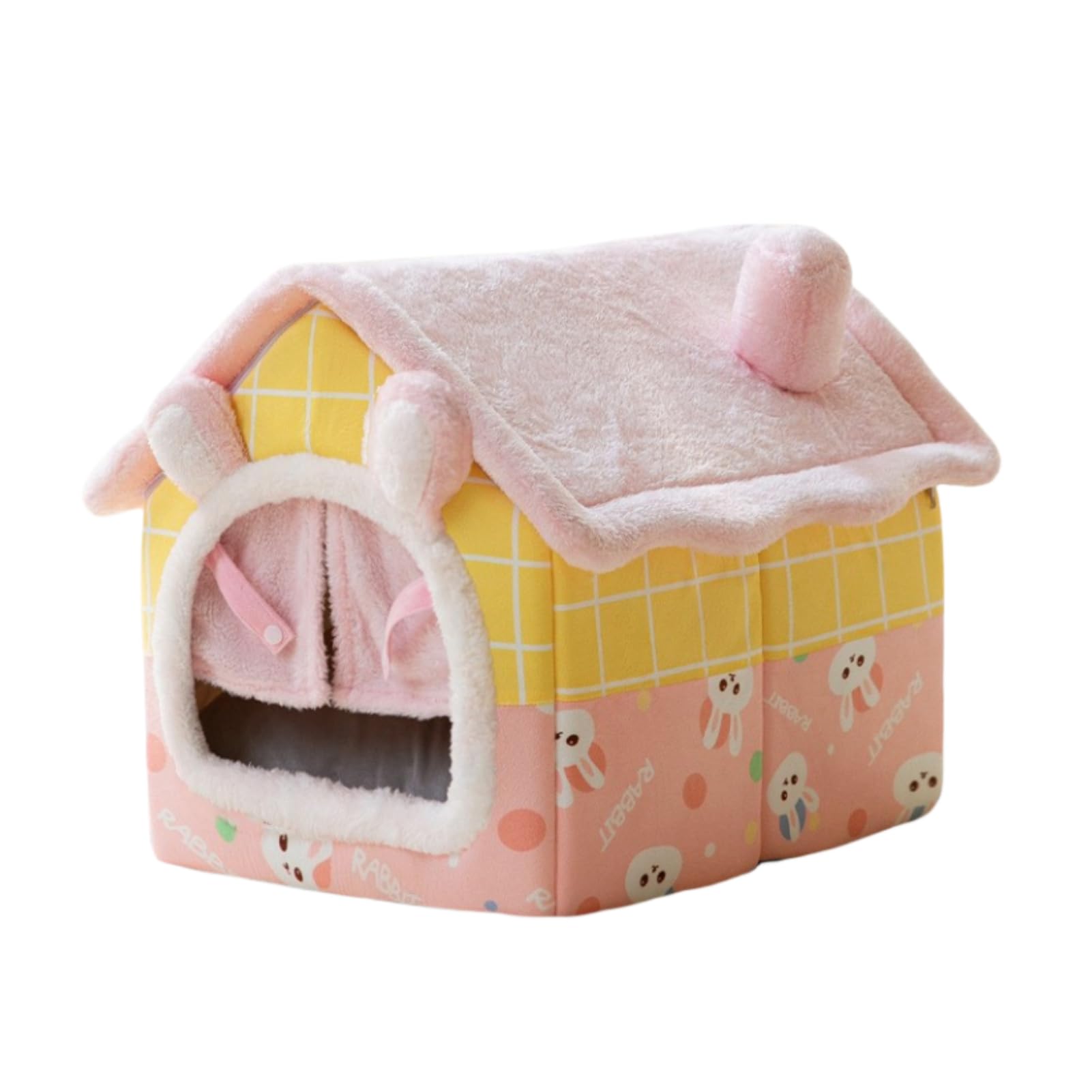 Maison chat intérieur et lit pour petit chien lavable sans déformation