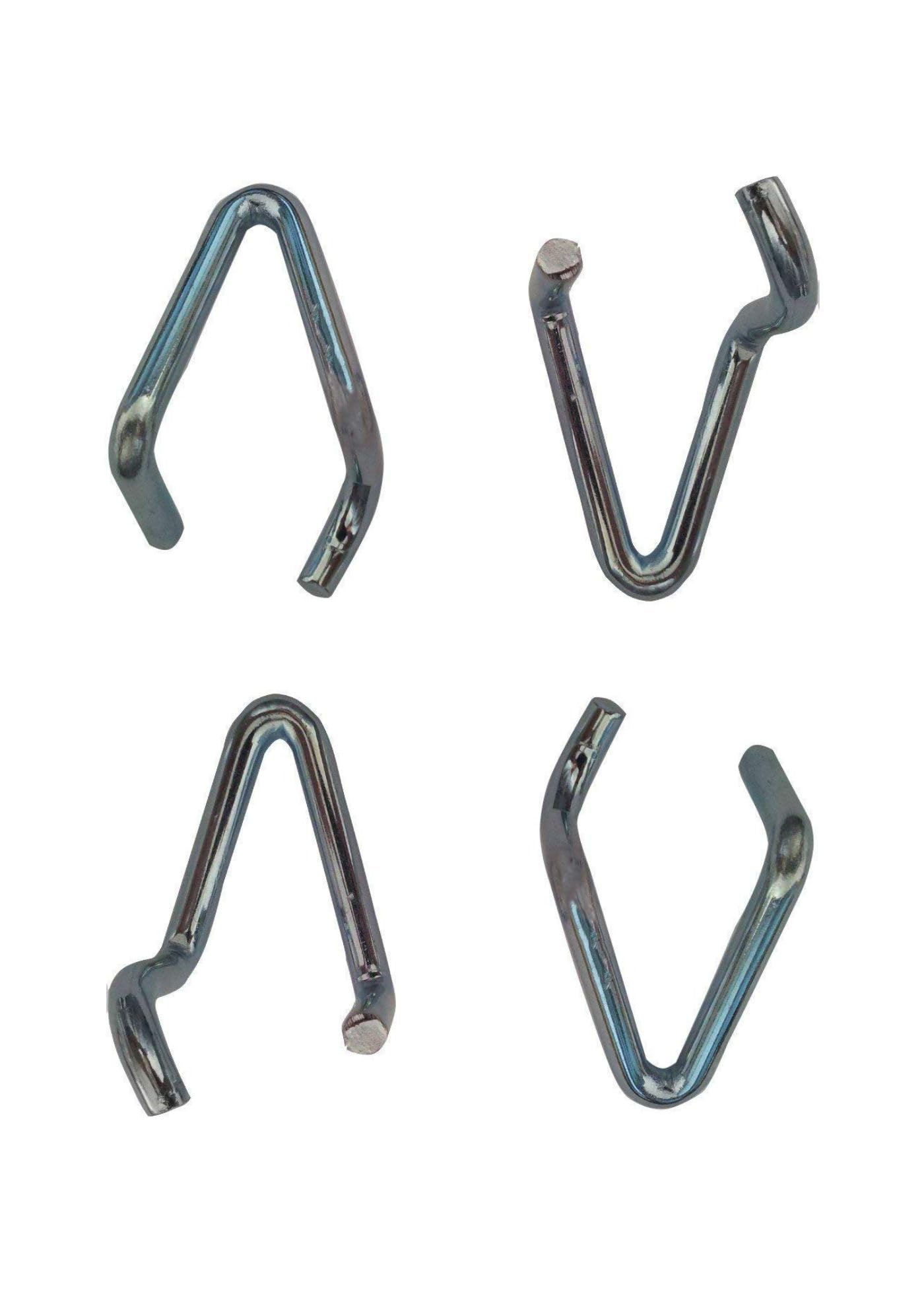 Sämann® Ersatzhaken verzinkt für Laufgitter 4 Stück kompatibel mit Sämann Laufstall, Geuther Laufstall, Höhenversteller, Bodenträger Haken