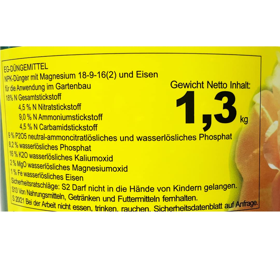Keyzers Spezial Rosen-Power-Granulat 1300g Dose