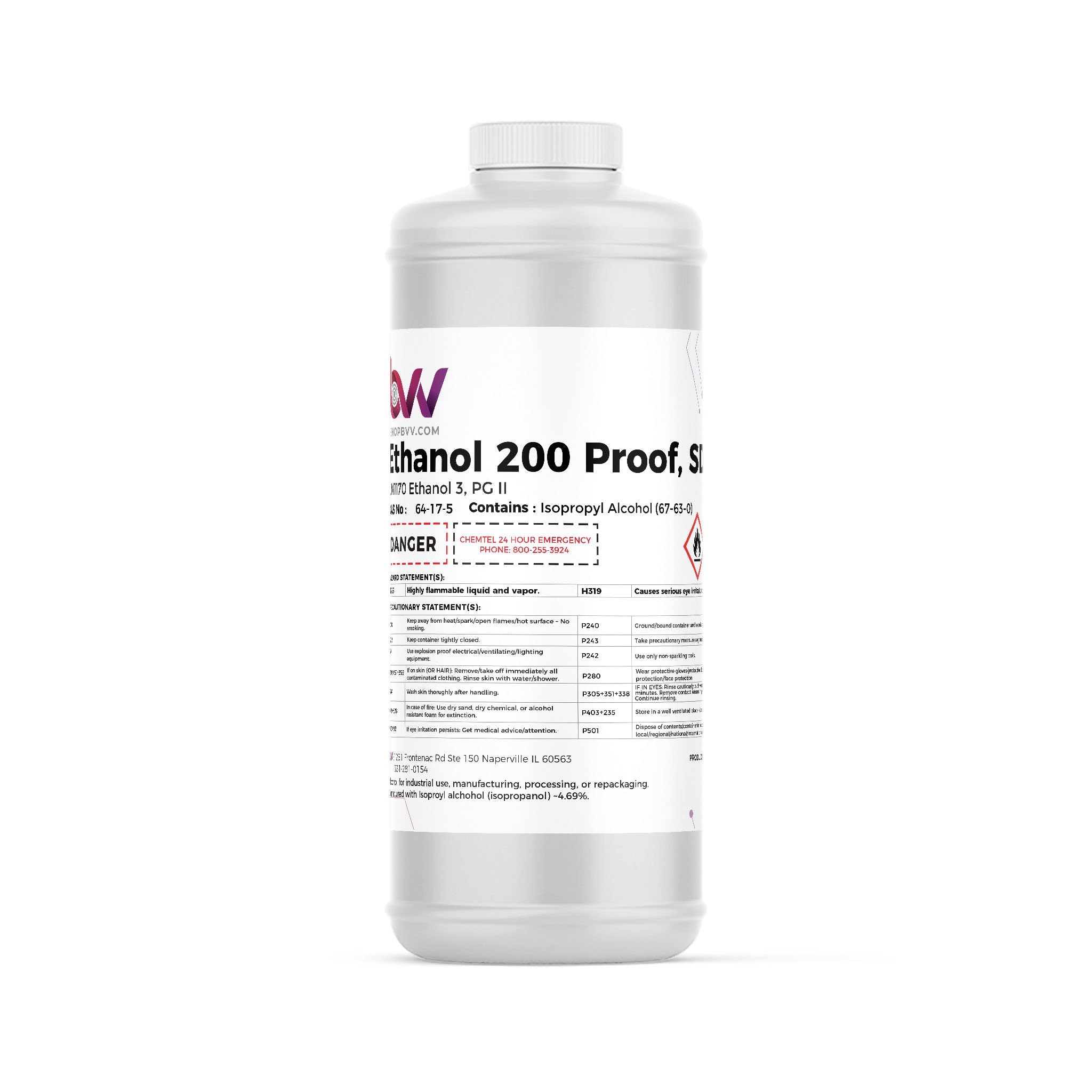 BVV SDA-3C (100% ABV) Lab Grade Size 1 Quart