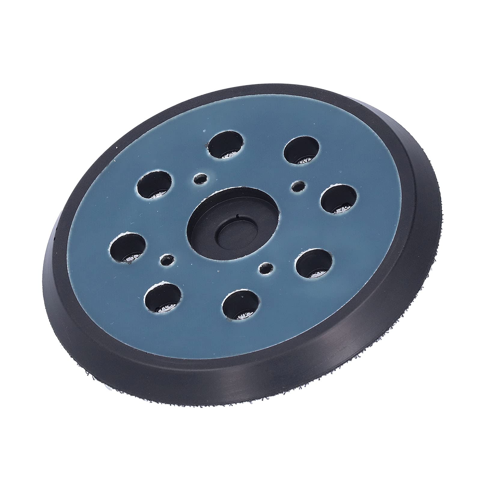 Eujgoov 2 Pièces 5 Pouces 8 Trous Support de Ponceuse Tampon de Remplacement de Ponceuse à Orbite Aléatoire pour la Plupart des Meuleuses
