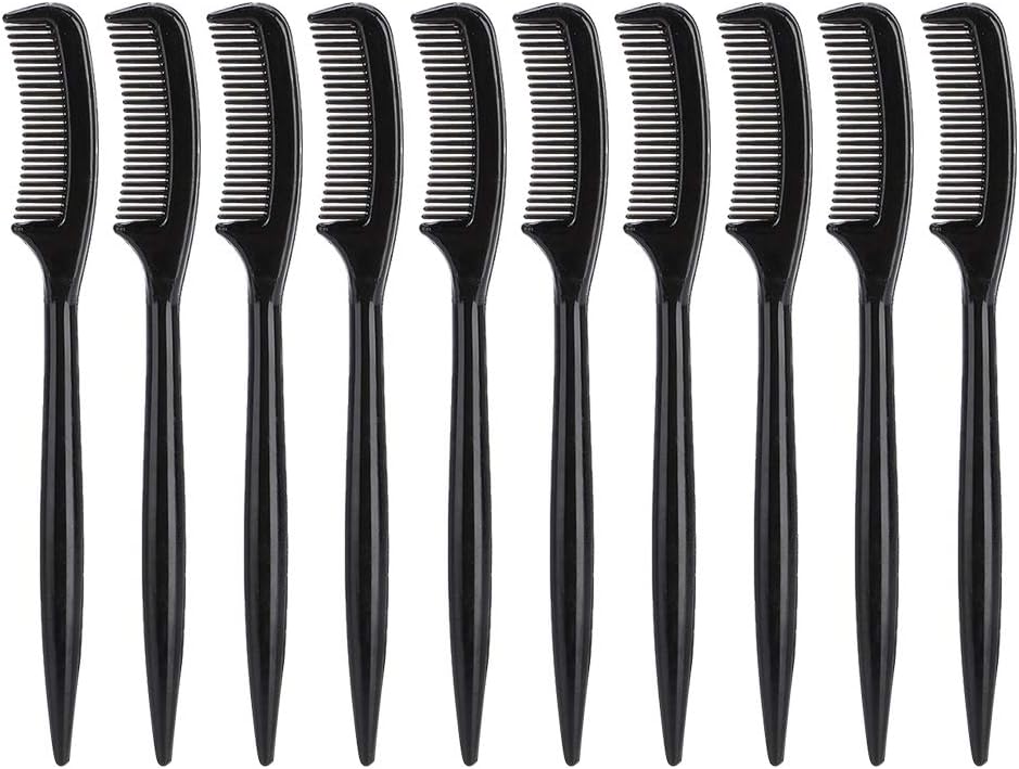 Different Gift Eyelash Brush, Separator Tool Portable Plastic Beauty 10pcs Eye Lashes Comb, for Personal Beauty Shaolong Eyebrow Tattoo