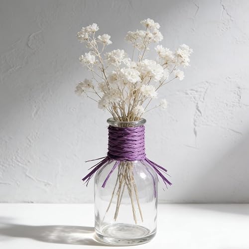 Miniatura 4 de Cuerdas de cinta de papel de rafia, 15 rollos, 15 colores, juego para embalaje de caja de regalo de bricolaje