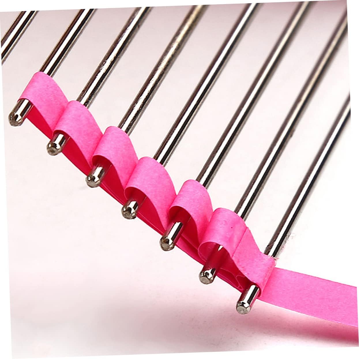 Anneome 3pcs Portable Paper Quilling Comb Paper Rolling Tool High Elastic Knitting Machine for Craft