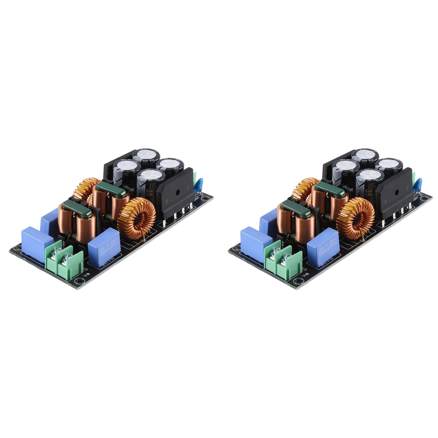 2X Module de Carte de Filtre de Puissance Filtre Purification du Secteur AC Bruit Audio HiFi 10A