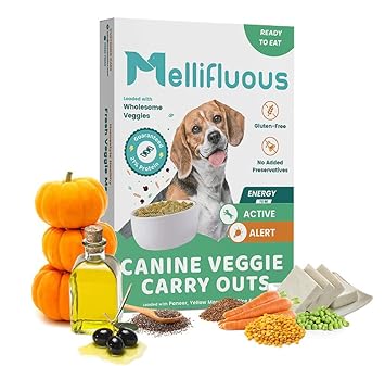 Mellifluous Ready to Serve Dog Food | Ready to Eat | Fresh Wet Food | Vegetarian | Paneer and Rice | Human Grade (Veg, 100g (Pack of 2))
