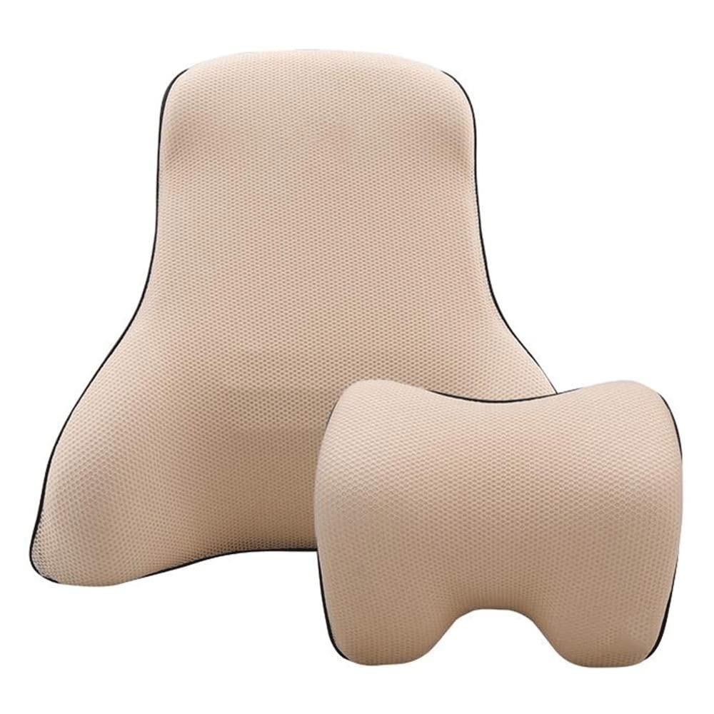 Coussin dorsal voiture anti mal de dos oreiller lombaire respirant