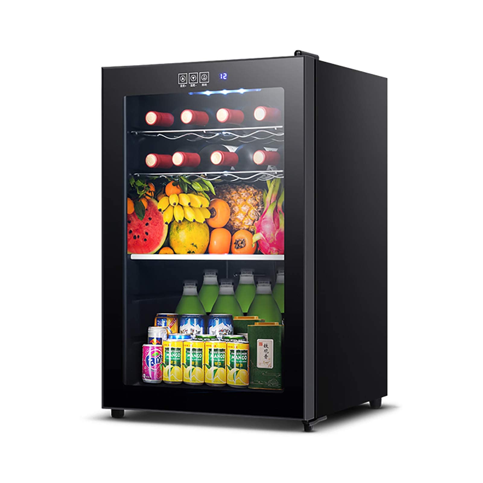 DINGYXIN 4H4J24G0316 2.4 cu ft Wine Cooler Red