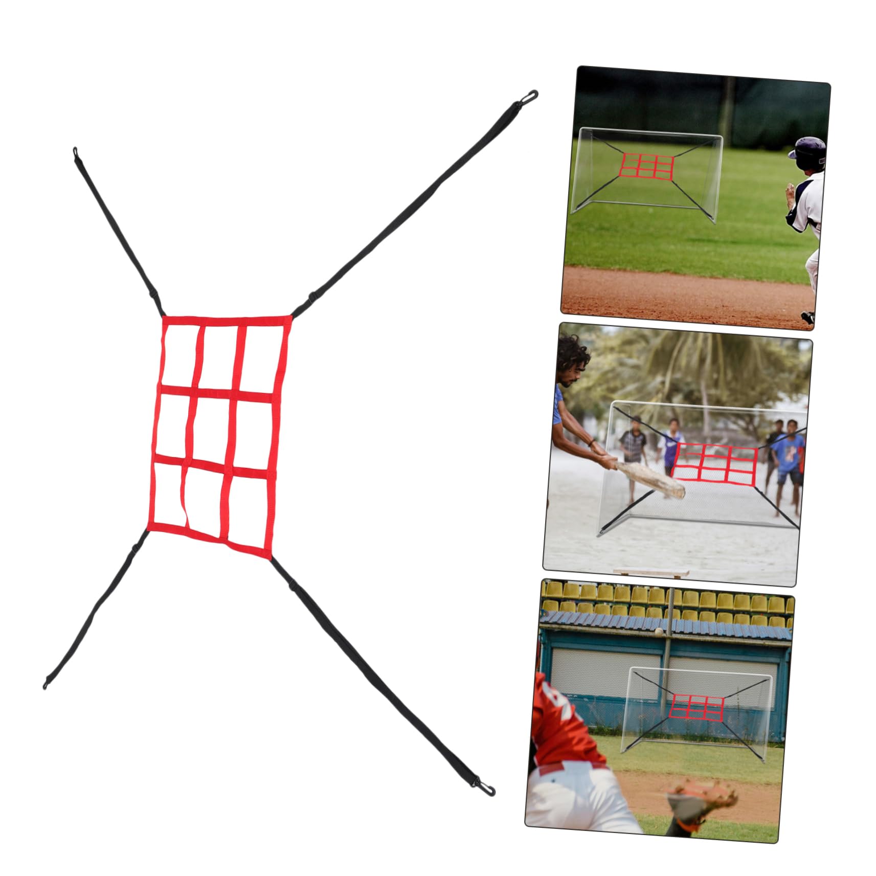 Abaodam Enhance Your Game The Multi-use Batting Net Pitching Target for Baseball Softball Portable Sturdy