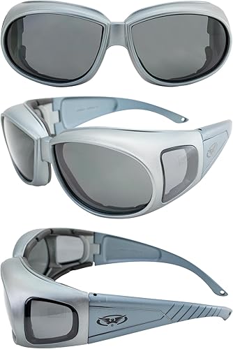 Miniatura 9 de Global Vision Lentes de sol acolchados de seguridad especiales para motociclista Outfitter