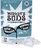 Molly's Suds Laundry Detergent Pods | Clean Detergent for Sensitive Skin | Ultra Concentrated and Stain Fighting | Peppermint - 60 Count