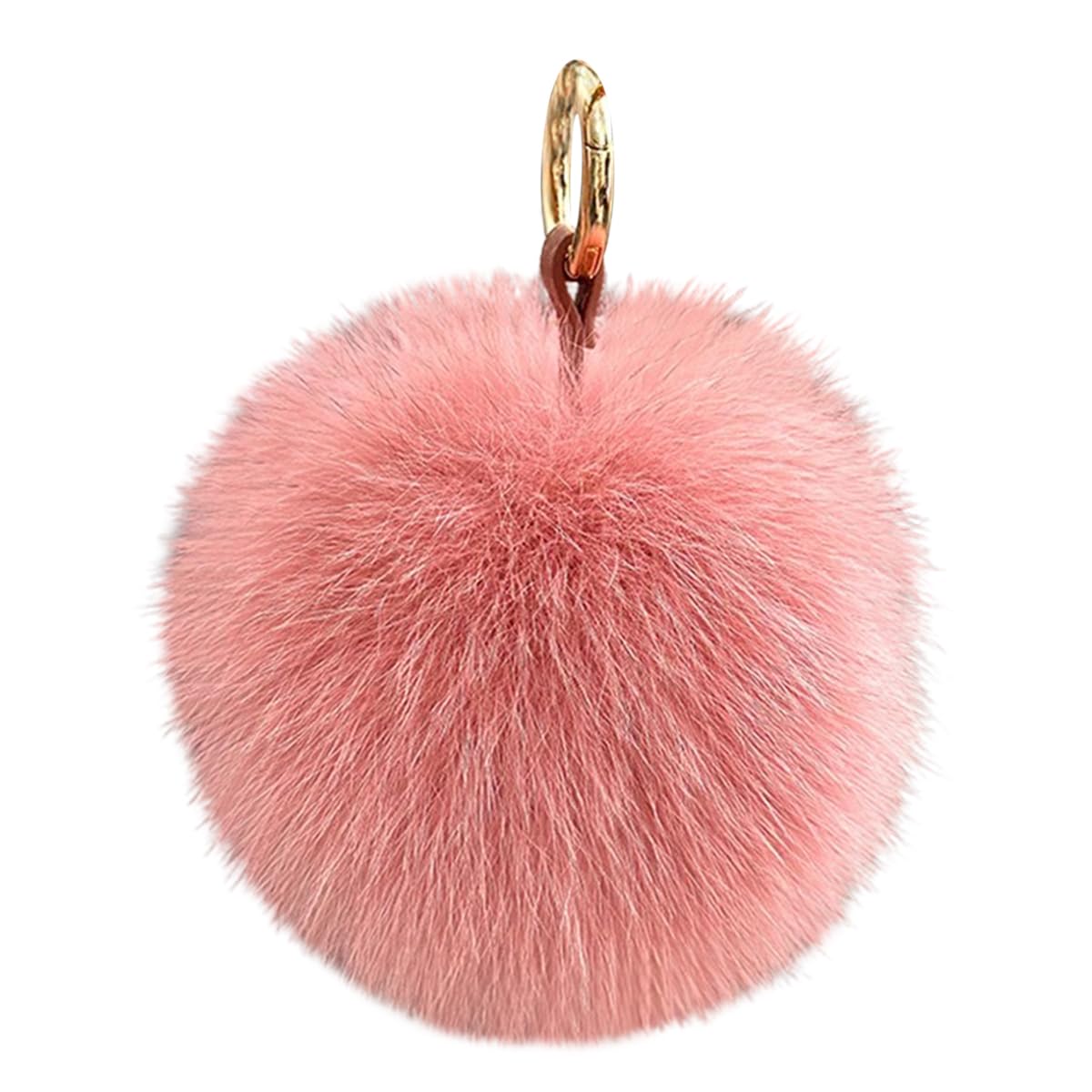Llaveros Con Pompones Esponjosos, Llavero De Bolas Peludas De Peluche Suave Con Colgante De Pompón Para Llave, Bolso, Mochila, Regalo De Fiesta
