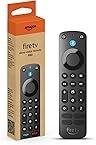 Amazon Fire TV Alexa Voice Remote Pro (newest model) with remote finder, TV controls, and backlit buttons