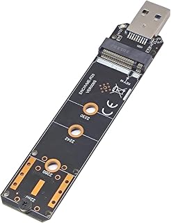 DAGIJIRD M.2 to USB Adapter SSD Board M.2 NVME SSD to USB3.2 GEN2 10Gbps Adapter Card Support for 2230 2242 2260 2280