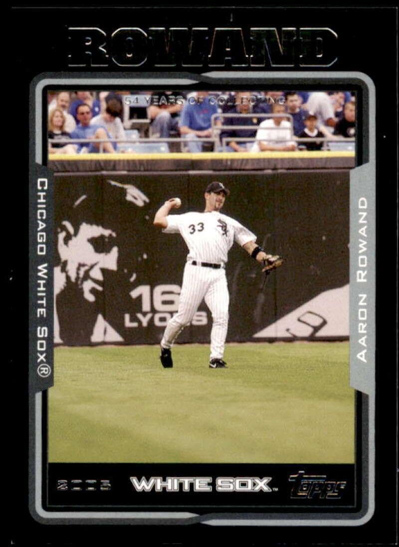 Aaron Rowand Card 2005 Topps #606 - Slabbed Baseball Cards
