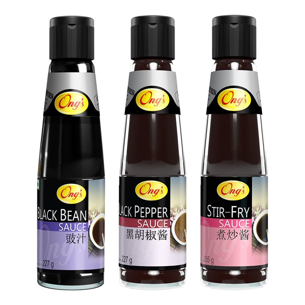 See full amazon price history chart for ONGS Black Bean Sauce 227 grams | Black Pepper Sauce 227 grams | Stir Fry Sauce 255 grams | combo pack of 3 | product of Singapore | ONGS Black Bean Sauce 227 grams | Black Pepper Sauce 227 grams | Stir Fry Sauce 255 grams | combo pack of 3 | product of Singapore | (B0CVKXV3G5) Amazon Price History, Amazon Price Tracker