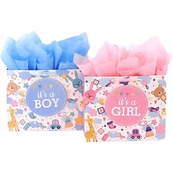 large baby boy gift bag