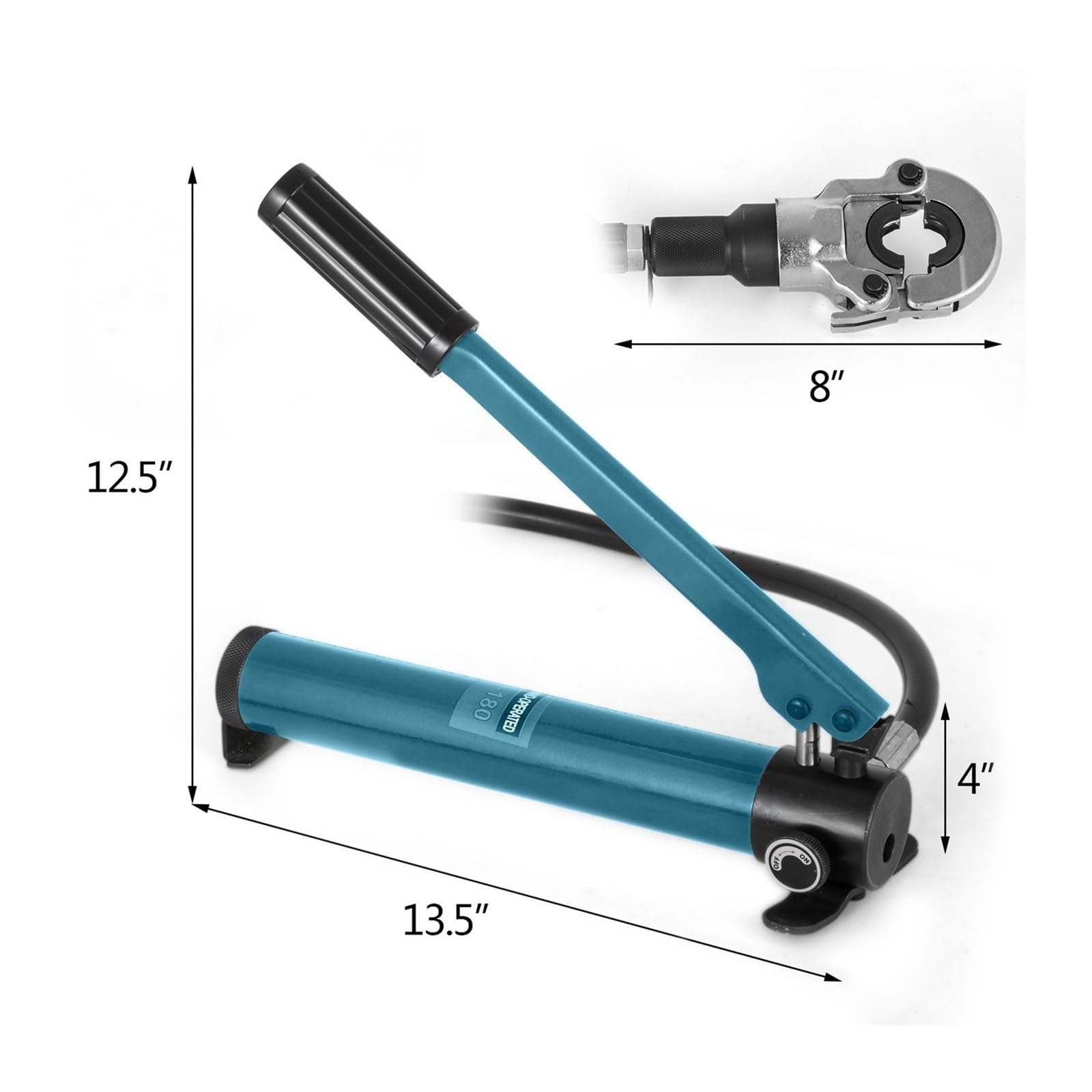 Hydrauliczne szczypce do zaciskania rur miedzianych ze stali nierdzewnej typu V 15-28 mm Ręczne zaciskarki HVAC Do użytku DIY